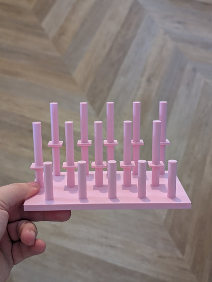 Straw topper display
