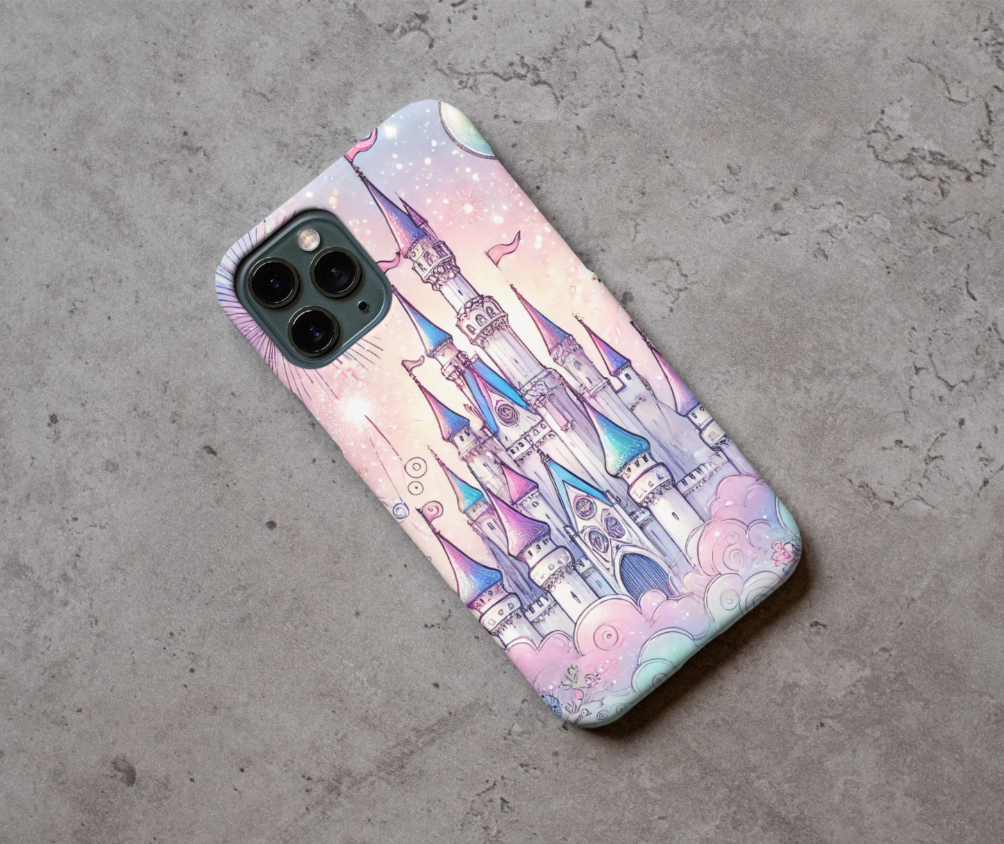 Castle style phone case