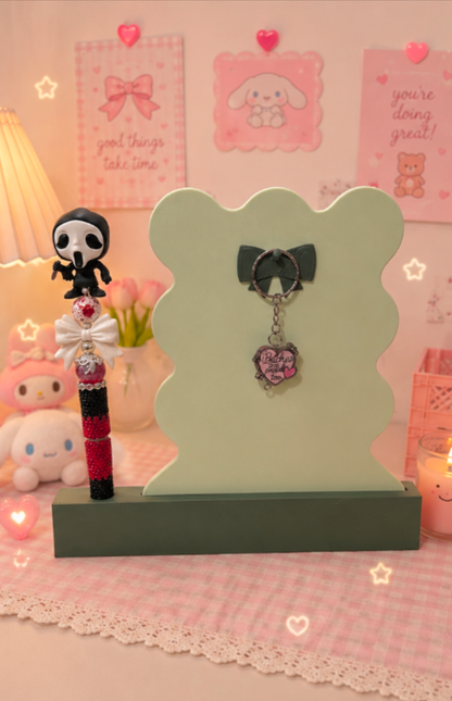 Keychain and pen display