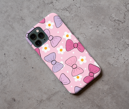Cute bows phone case